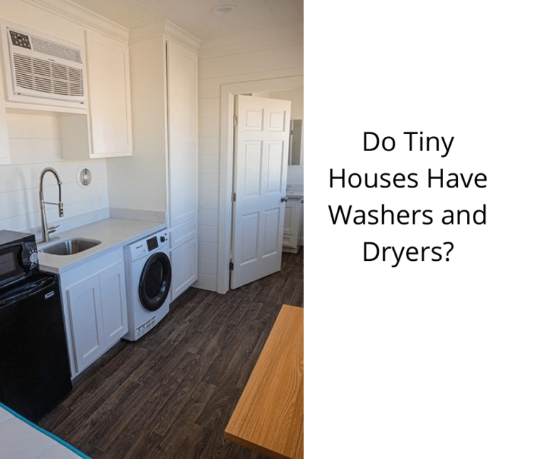 Do Tiny Houses Have Washers and Dryers? Tiny House 43