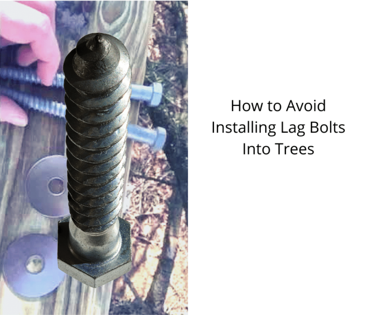 How to Avoid Installing Lag Bolts Into Trees Tiny House 43