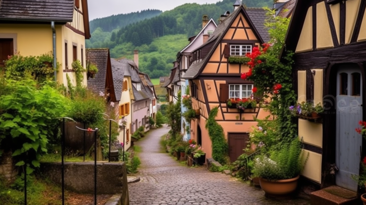 German Woman Finds Affordable and Creative Housing Solution in Quaint Village