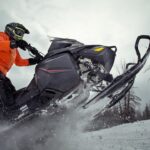 Drew's Winter Wonderland: Experience the Ultimate Snowmobile Camping Adventure with the Lightweight Camper of Your Dreams