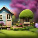 Cartoon Where A Tiny House Is Unloved