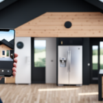 An image showcasing a mobile app with a sleek interface, displaying a variety of stunning tiny houses