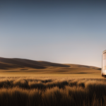 An image showcasing a sleek, portable Tesla Tiny House parked in a picturesque countryside, complete with solar panels, a sleek exterior, and a cozy interior, inviting readers to discover when it will be available