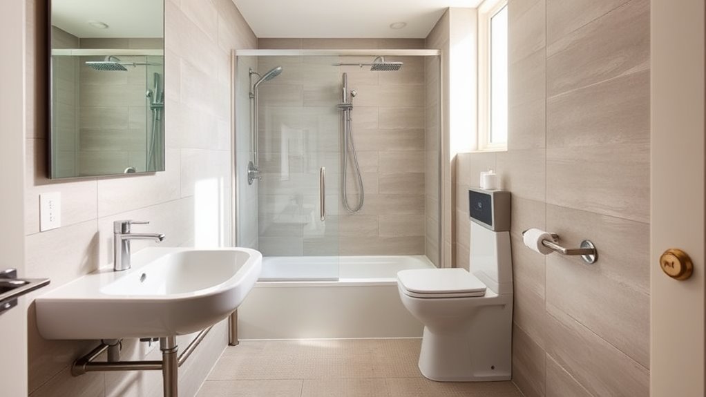 accessible tiny bathroom design