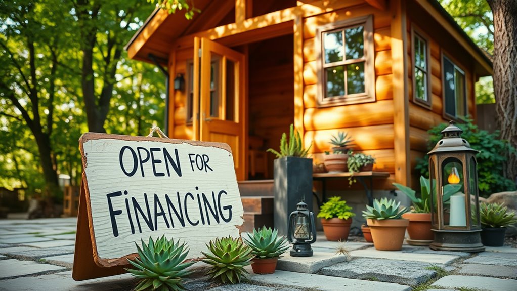 alternative tiny house financing