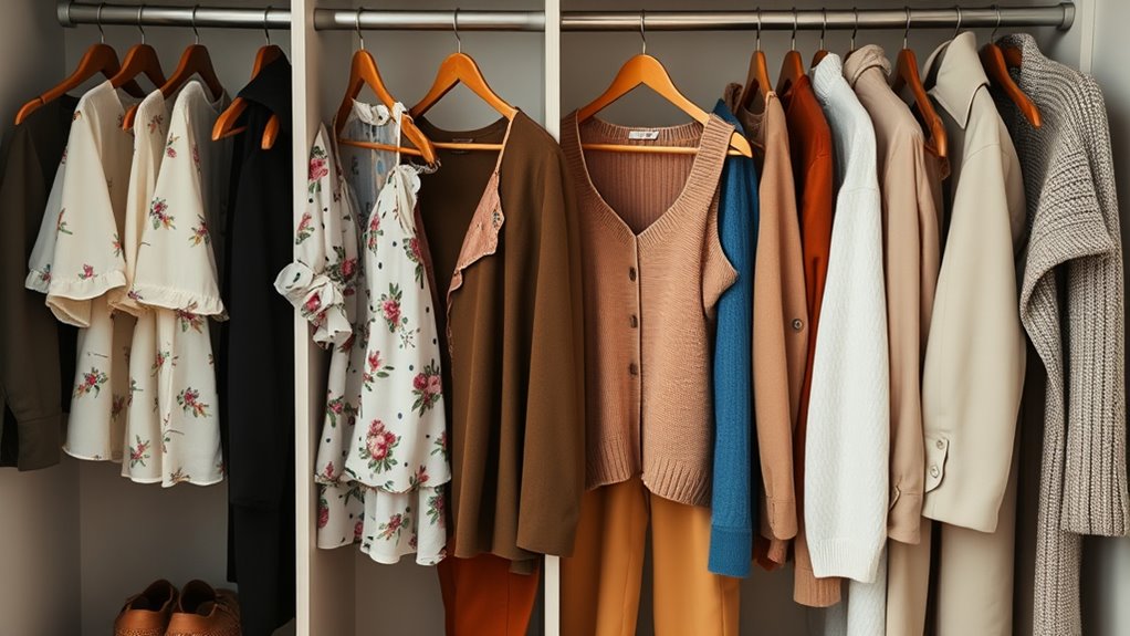balanced versatile wardrobe selection