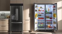 counter depth fridge limitations
