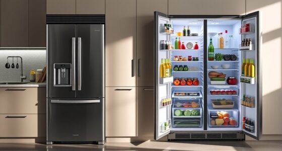 counter depth fridge limitations