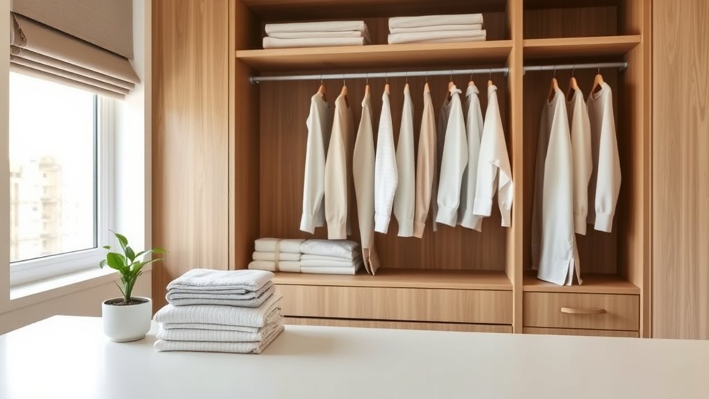 create a minimalist wardrobe efficiently