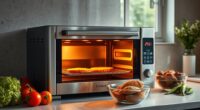 efficient countertop convection cooking