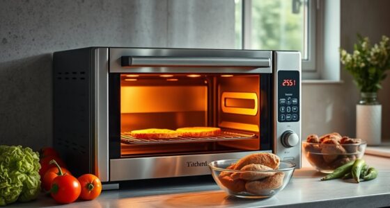 efficient countertop convection cooking