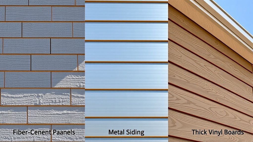 fire resistant siding options comparison