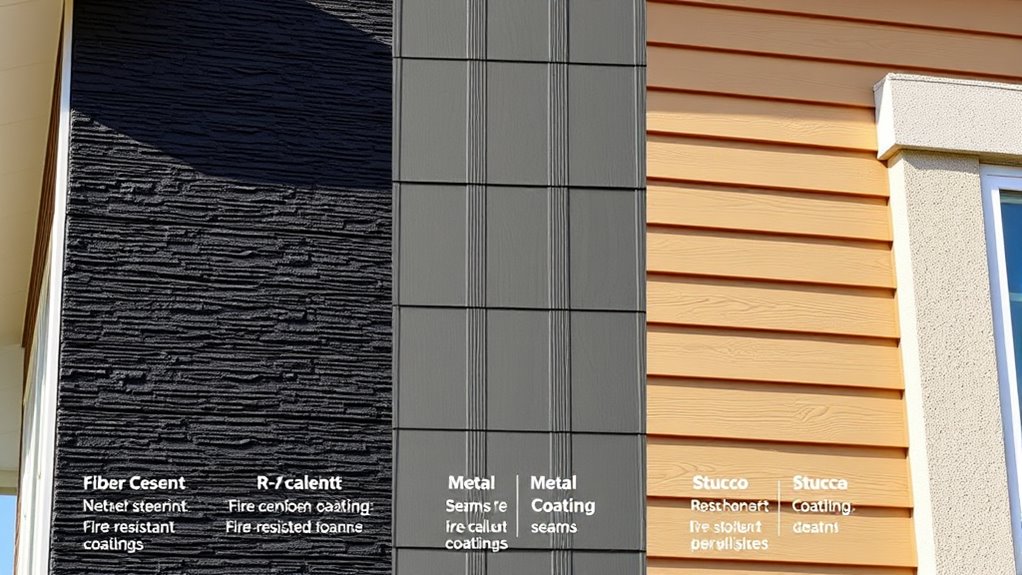 fire resistant siding standards