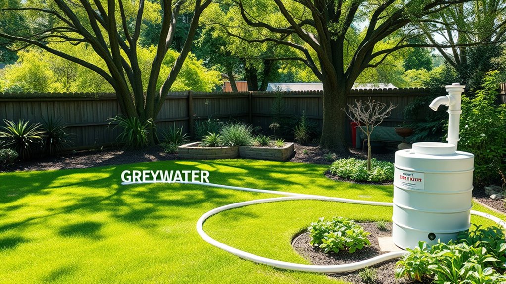 greywater legal irrigation layouts
