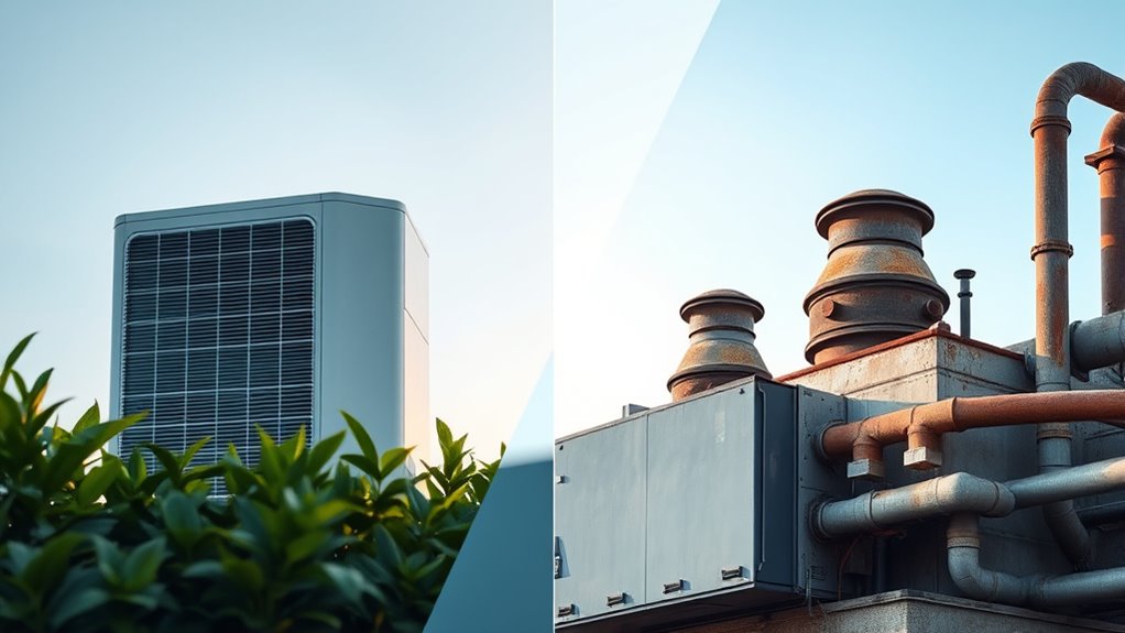 heat pumps versus traditional hvac