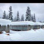 heavy snow trailer foundations