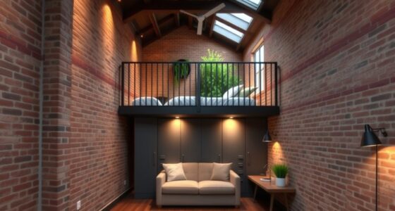 innovative small space loft designs