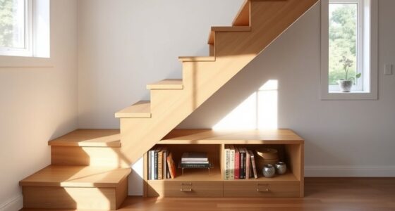 innovative staircase storage solutions
