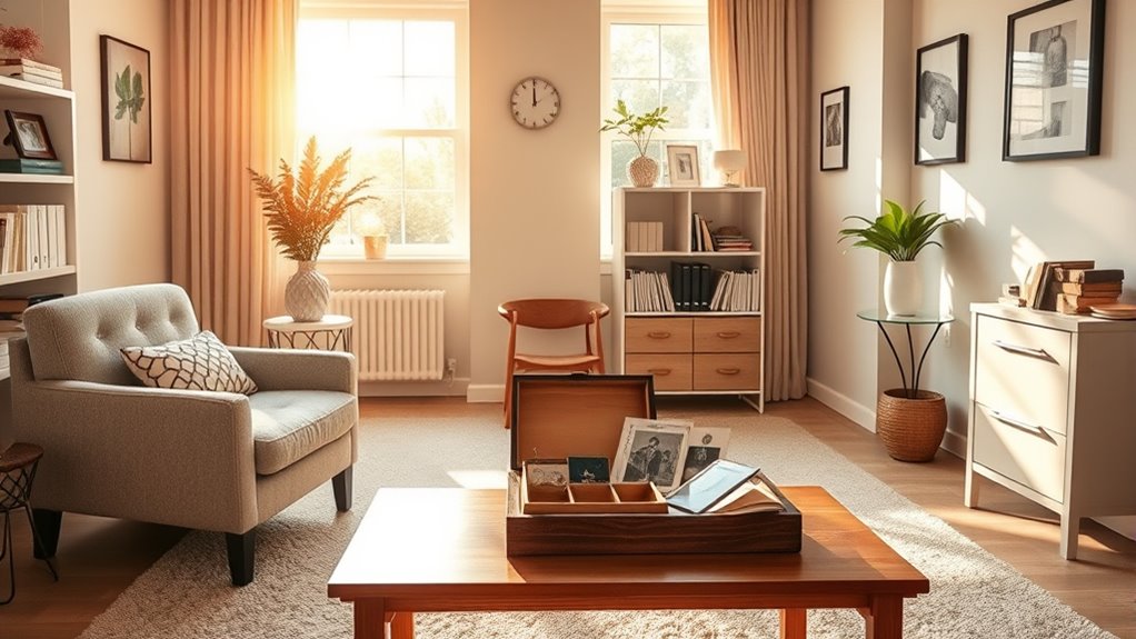 letting go of possessions