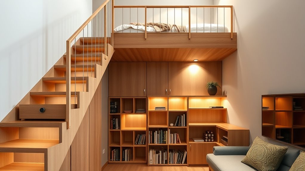 maximize small loft space