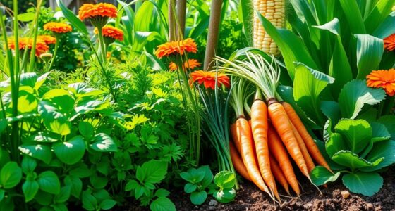 mutually beneficial vegetable relationships