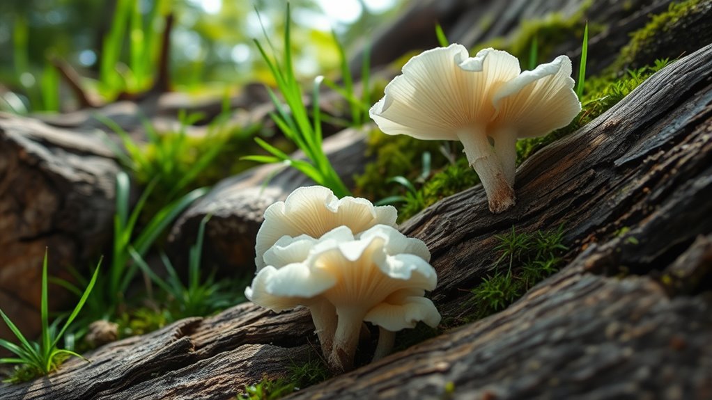 outdoor gourmet mushroom cultivation