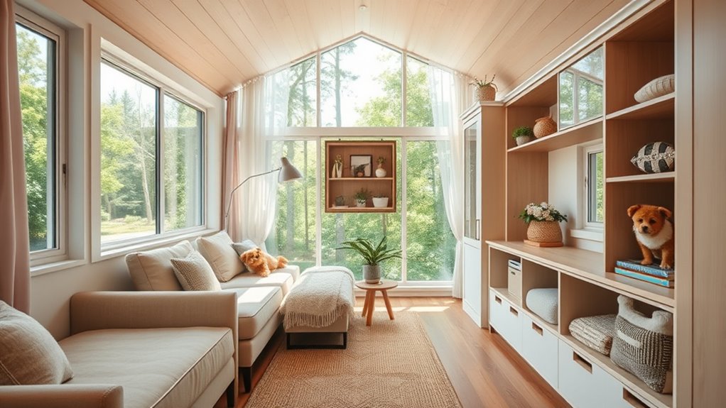 pet friendly tiny home design