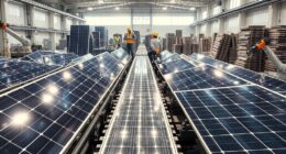 recycling solar panels progress