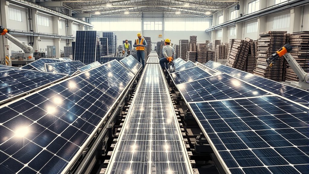 recycling solar panels progress