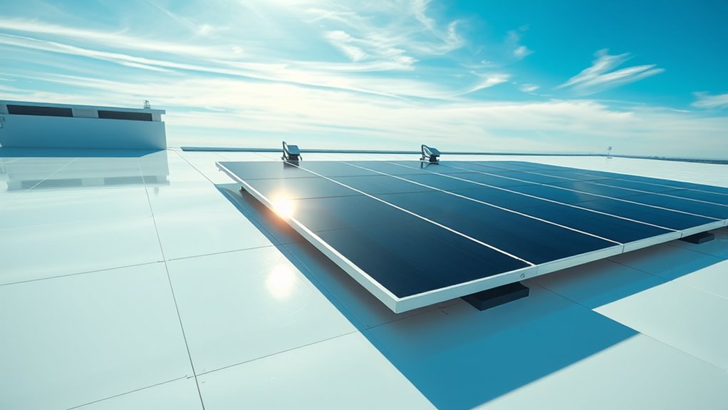 reflective coating thermal management