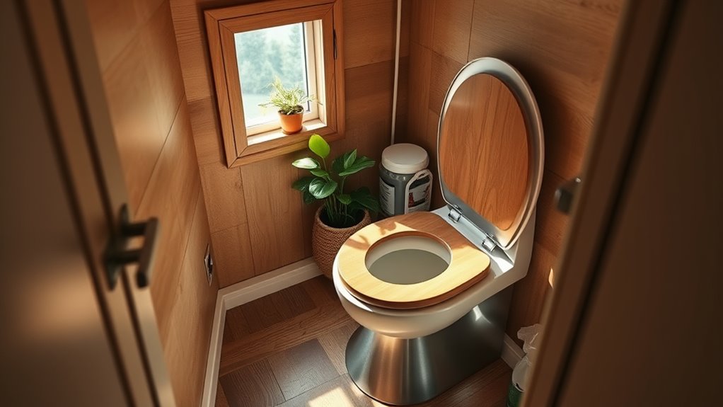 safe compost toilet practices