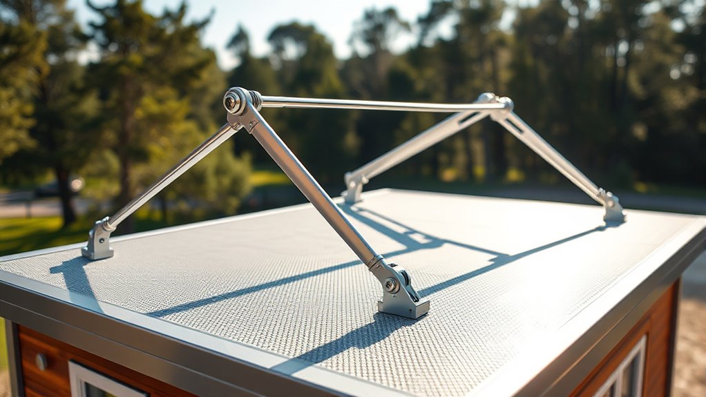 secure balanced hinge installation