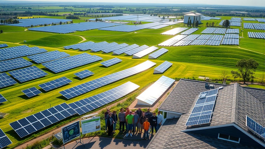 shared solar power access