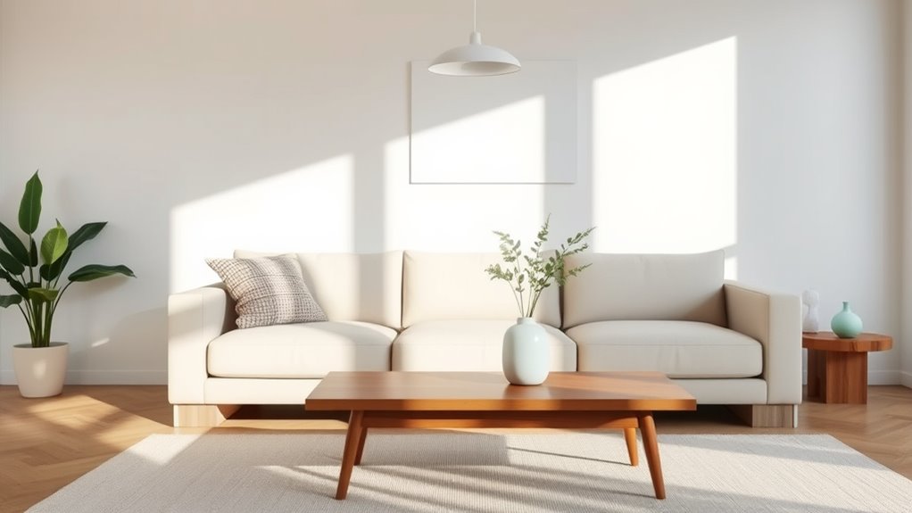 simple cozy lighting ambiance