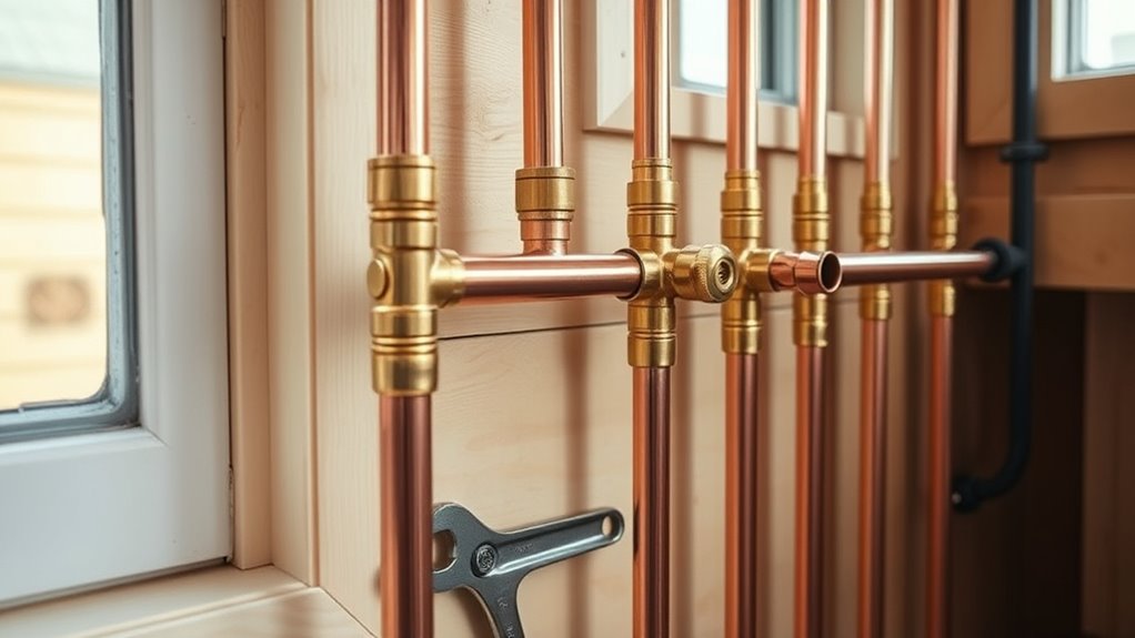 simple tiny house plumbing