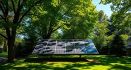 solar in shaded yards