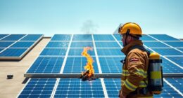 solar panel fire myths