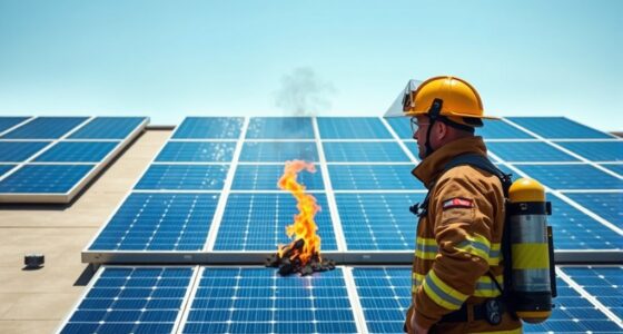solar panel fire myths