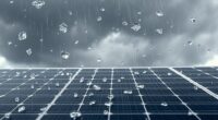 solar panels withstand hail