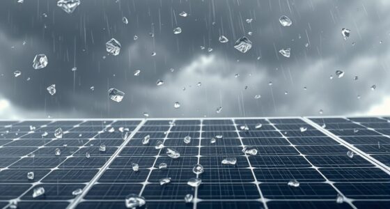 solar panels withstand hail