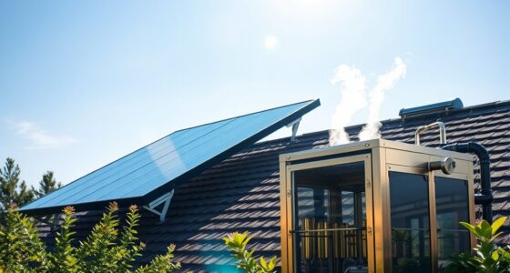 solar powered residential steam reforming