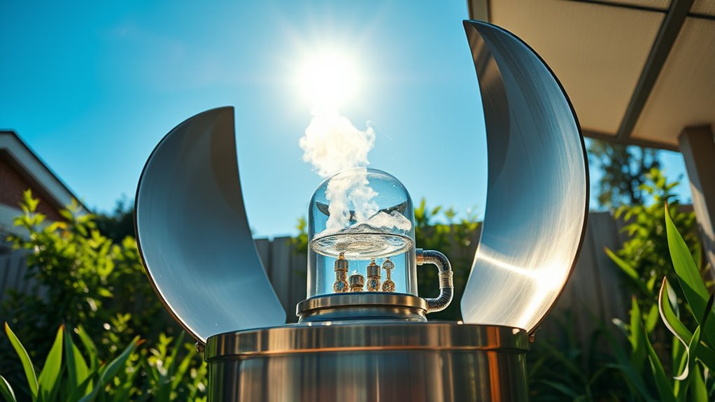 solar thermal hydrogen efficiency
