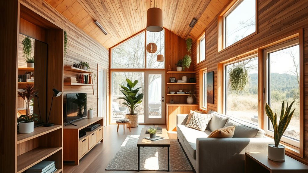 space perception enhances tiny homes