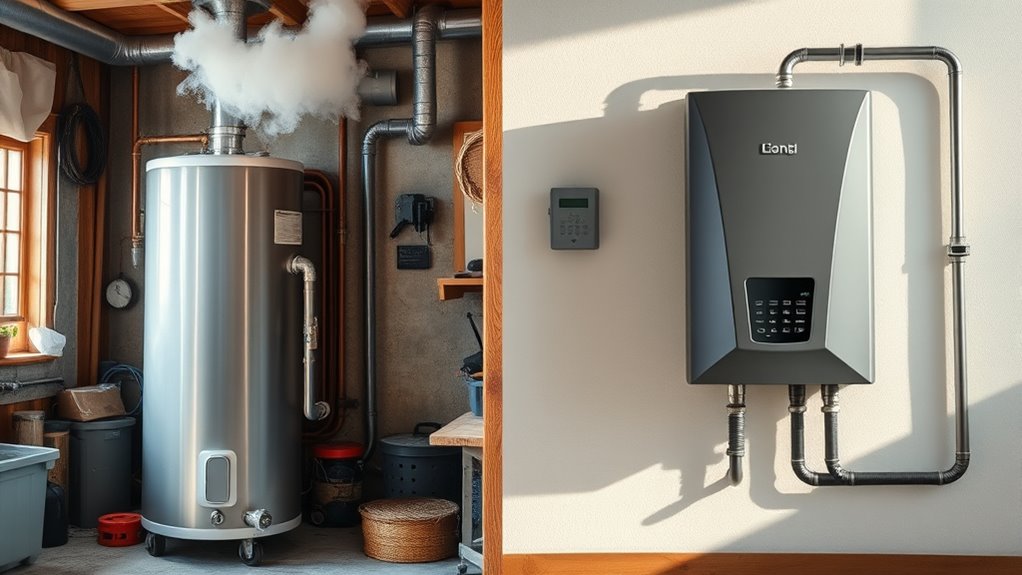 tankless heaters offer efficiency