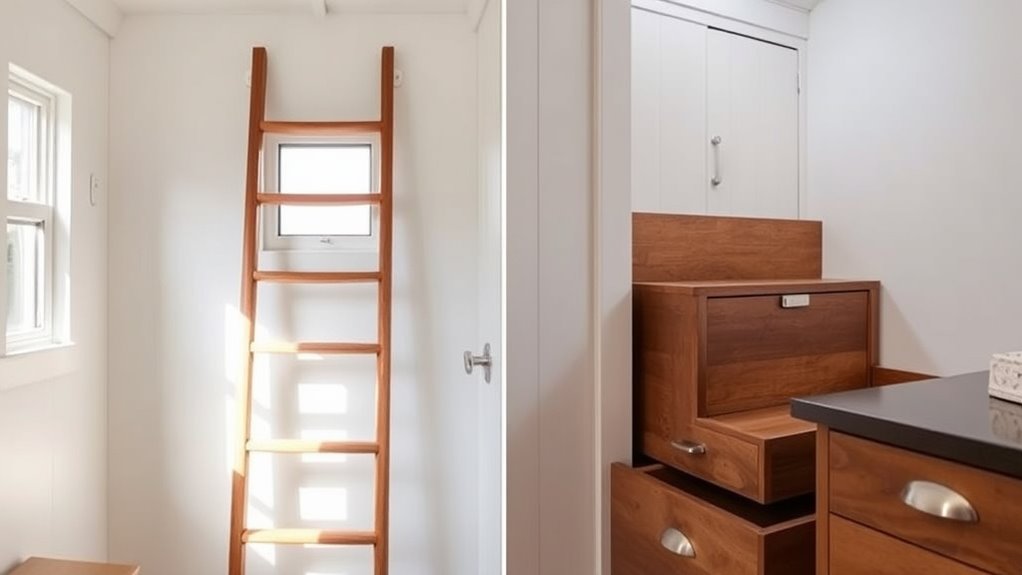 tiny house stair options