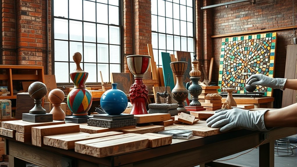 transform waste into art