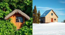 tropical versus tundra housing
