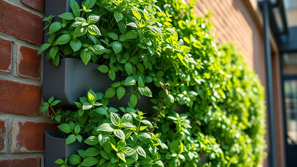 vertical herb gardens promote sustainability