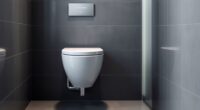 wall mounted toilets compact yet challenging