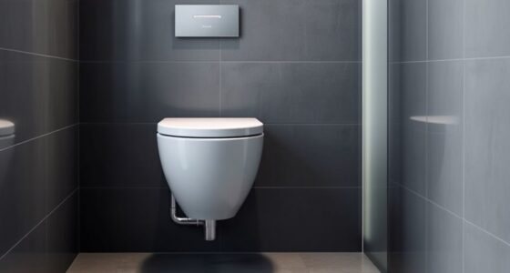 wall mounted toilets compact yet challenging